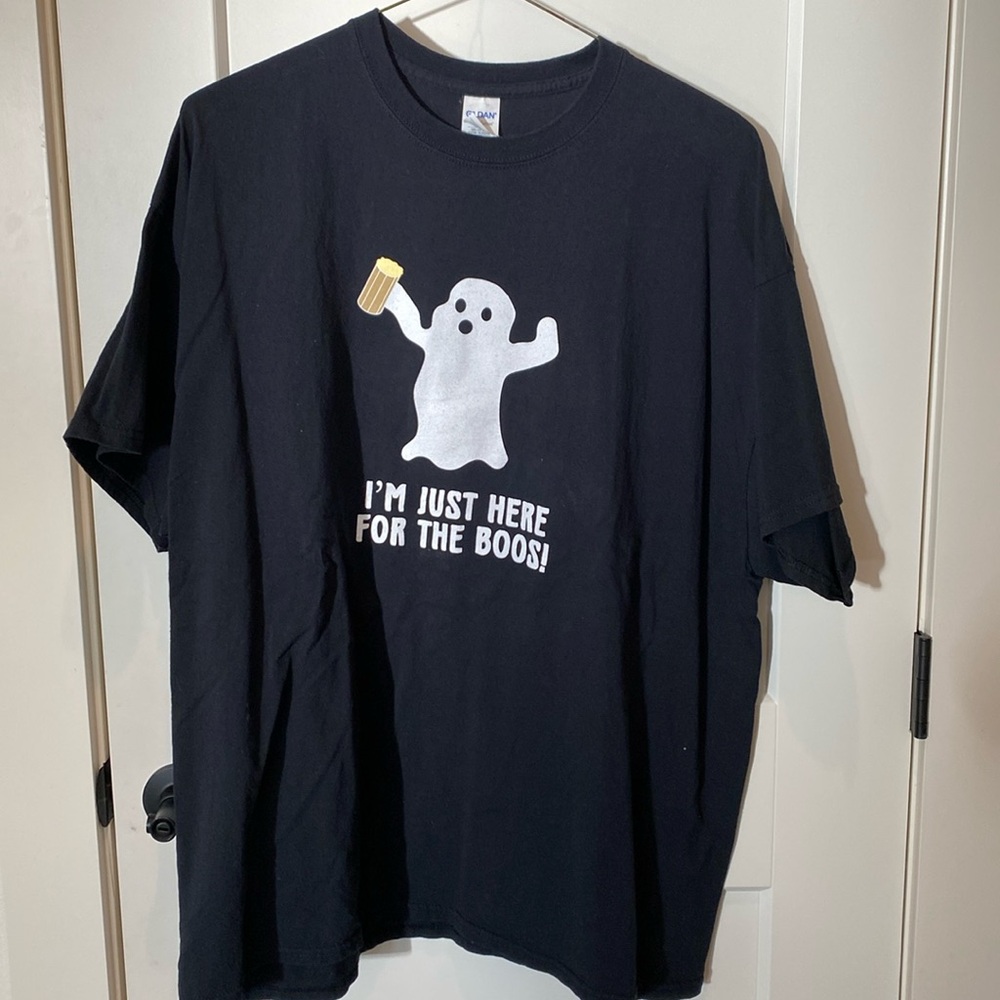 Gildan Men’s Short Sleeve Tee.  Saying on‎ front.  XX-Large. Black.
